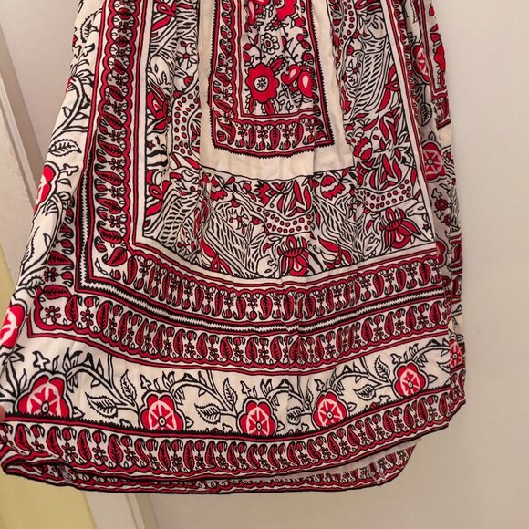 ANNA SUI floral silk dress S - Picture 4 of 8